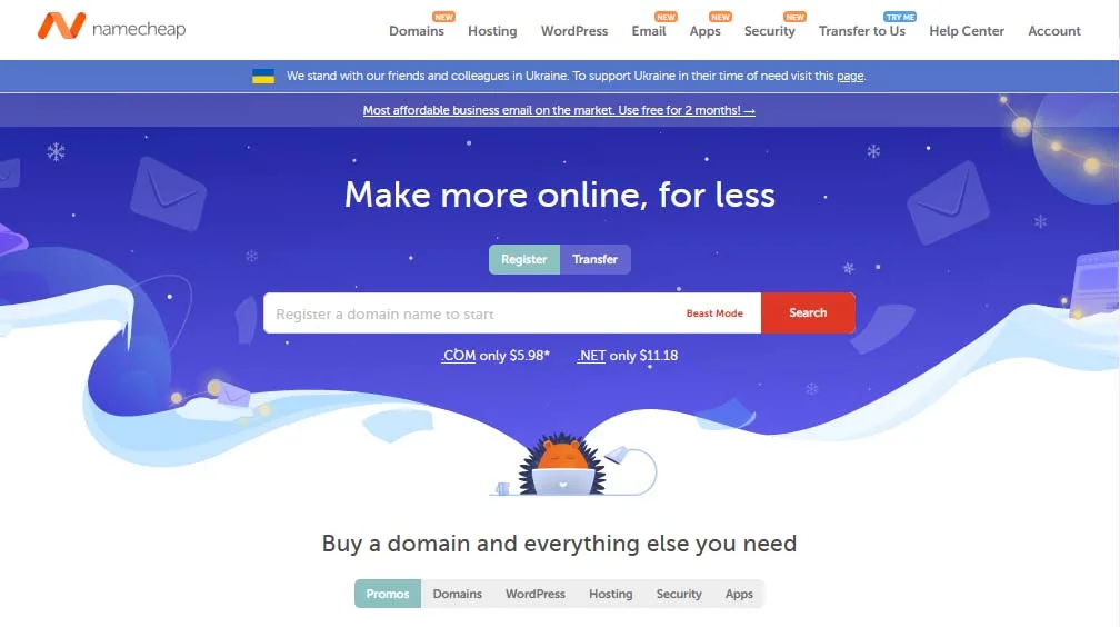 Namecheap Domain Registrar