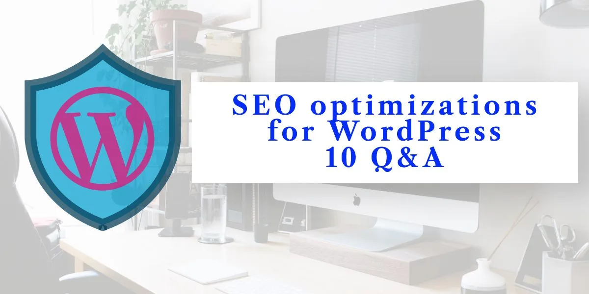 Optimize WordPress SIte SEO