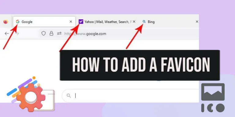 How to add a favicon to a website