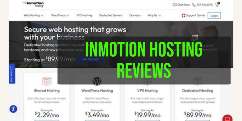 InMotion Hosting Reviews