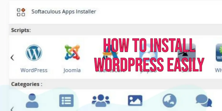 Install WordPress Easily